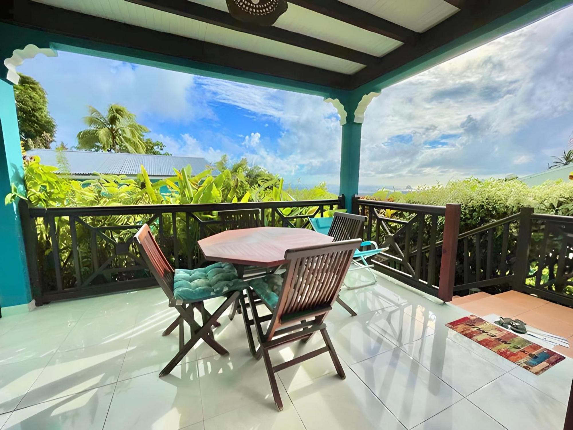 Les Villas Pameyaque 2 F2 Avec 1 Piscine Et 1 F3 Avec 1 Piscine, Superbe Vue Sur La Mer Riviere-Salee Exterior foto